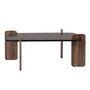 Nordure Mesa de Café Marais - Lotus, Venezia Walnut